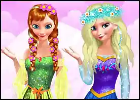 Anna ve Elsa Moda - 