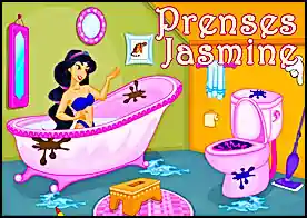 Prenses Jasmine Banyo Temizliği - 