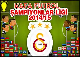 Galatasaray'ın da katıldığı Şampiyonlar Liği 2014-15 kafa futbol oyunu olarak karşınızda