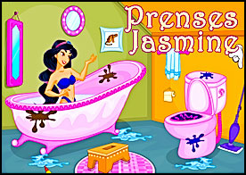 Prenses Jasmine Banyo Temizliği