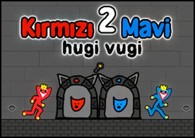 Kırmızı Mavi Hugi Vugi