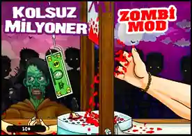 Giyotine kolu kaptırıp zombilere yem olmadan parayı al yarışmayı tamamla milyoner ol