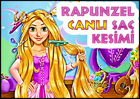 Rapunzel Canlı Saç Kesimi