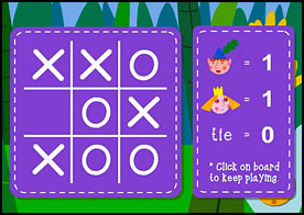 Tic Tac Toe Ben ve Holly
