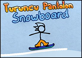 Turuncu Pantolon Snowboard